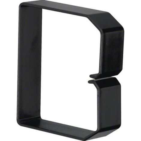 Collier de câble Hager b800803 PVC durable noir