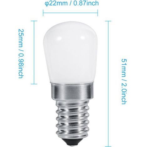 Ampoule LED - - E14 - 1,5 W - Blanc froid - SMD 2835 (1/5)