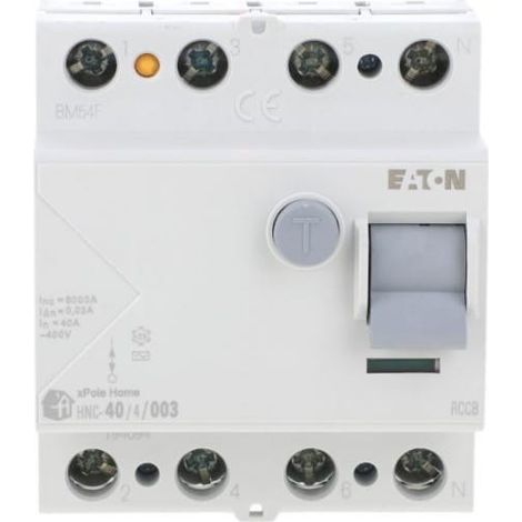 EATON Fehlerstromschutzschalter 40A HNC-40/4/003 194694