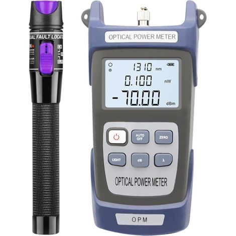 Irovami Kit testeur réseau haute précision – Wattmètre, localisateur – Idéal pour fibre optique, diagnostic (1/5)