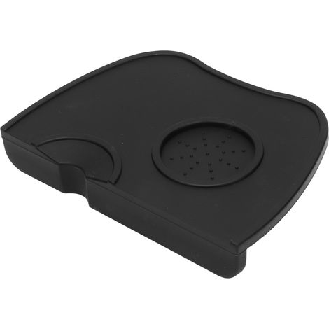 Lot robuste noir épais, coussin de remplissage pour café angle, tampon anti-dérapant, presse-poudre, modèle D grande taille. (1/5)
