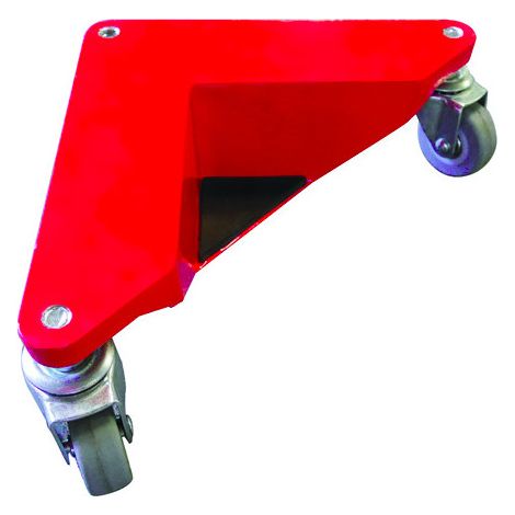 Jeu de 4 Coins roulants AR100A aluminium 400kg dimensions utiles 65x65x90mm Stockman (1/3)