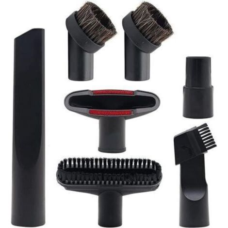 Ensemble de buses d'aspirateur 32-35 mm Accessoire d'aspirateur Accessoires d'aspirateur universels Buse pour meubles rembourrés Buse pour matelas Buse pour crevasses Compatible avec (1/5)