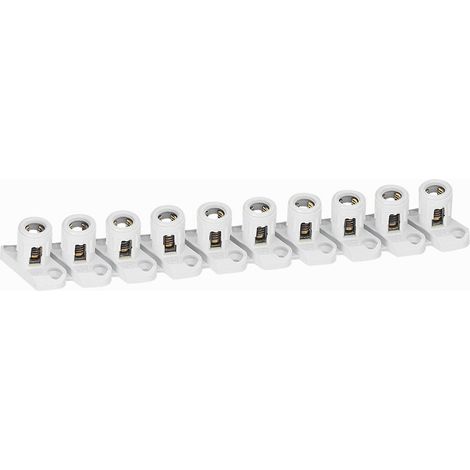 Regleta de paso separable 10 bornas 2x32mm LEGRAND 34004