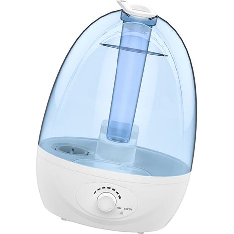 Humidificador eficiente de 2,80 L con textura plástica para niños - Azul (1/5)