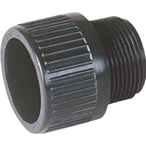 embout pvc pression - femelle - diamètre 20 mm - filetage 15 x 21 - nicoll e20f