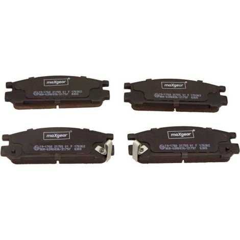 MAXGEAR 19-1768 Plaquettes de frein SUBARU 26296AA062