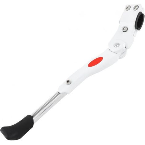 Support de vélo de montagne réglable universel avec supports latéraux avec pieds en caoutchouc antidérapants pour vélos de 24 à 28 "de diamètre de roue(Blanc) (1/5)