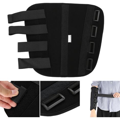 Attelle corrective respirante pour coude, membre supérieur, support de bras (M) (1/5)