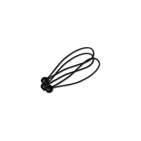 Lot de 12 tendeurs en caoutchouc à boule, 20 cm, résistants aux UV – Fixation élastique pour bâche, vélo, voiture et jardin, très durables– (1/3)