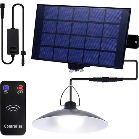 Solar-Gartenleuchte mit Fernbedienung, IP65-LED, wasserdicht, inklusive 1 Leuchtmittel