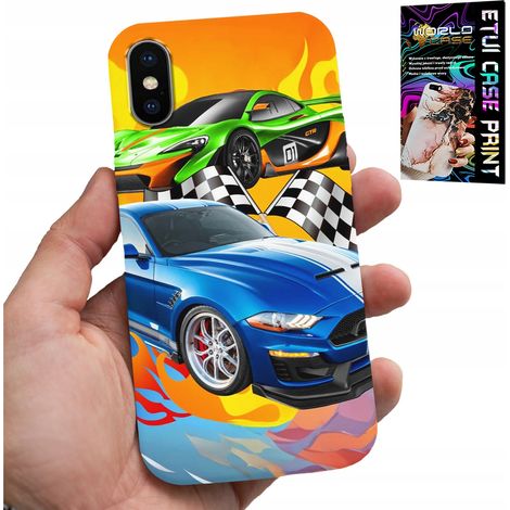 Hülle für iPhone XS Max - Für Kinder, Rennwagen (1/5)