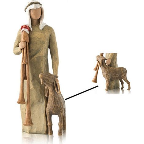 Ensemble de 20 ornements en résine représentant la Nativité de Jésus, cadeau de Noël Maria (1/5)