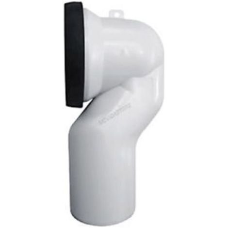 Curva Tecnica WC Traslato Distanza Parete 180mm Azzurra Ceramica