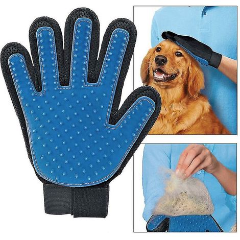 Filiyano-Gants de toilettage confortables pour chiens, chats et autres animaux de compagnie, massage efficace et agréable (1/5)