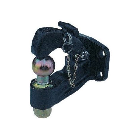 Crochet mixte 2 trous diamètre 17mm entraxe perçage 90mm (1/4)