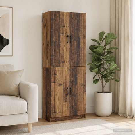 vidaXL Schrankset 2 pcs Holzwerkstoff (1/5)