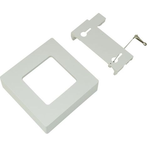 Spot LED - PNI - C-Light 1212 - Carré blanc - 1 ampoule - Intérieur