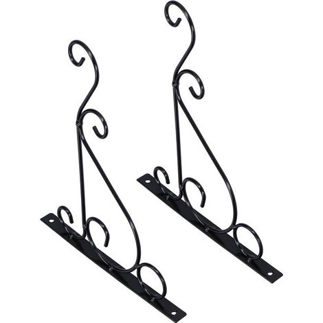 Support de suspension pour plantes, crochets de suspension pour plantes en fer rétro (1/5)