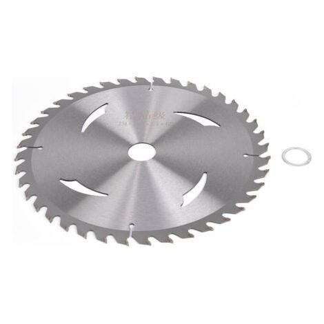230 mm Hartmetall-Holzsägeblatt mit 40 Zähnen und 25,4 mm Bohrung für Kreissäge (1/5)