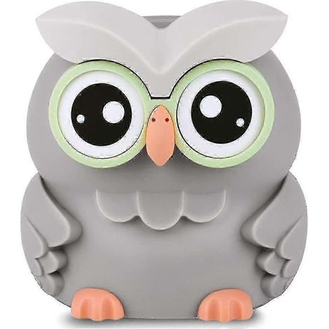 Tirelire hibou numérique, tirelire avec comptage automatique, idéale comme cadeau pour les enfants et les adultes. Fonctionne avec 2 piles AAA. (1/4)