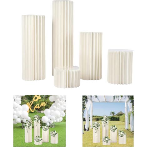5 fiori vaso fiori in piedi per matrimonio centrotavola in cartone vasi per feste tavoli decorazioni eleganti alla rinfusa matrimonio decorazione tavolo cilindro centrotavola stand