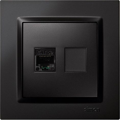 PRISE RJ45 CAT 5E NOIRE