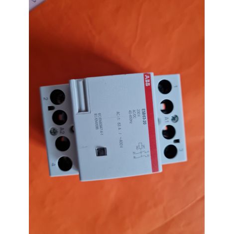 CONTACTEUR CT 2NO 63A 230V AC /DC ABB EN63-20