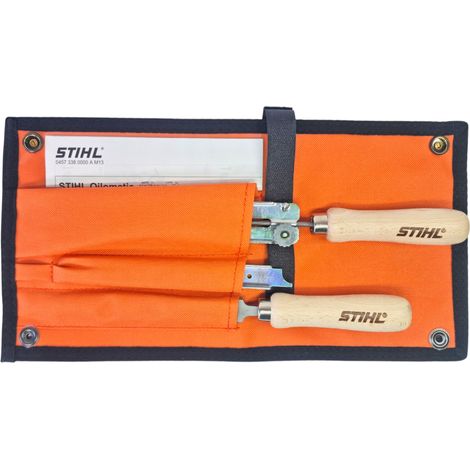 Kit afilado OZAKI 5605-007-1027 cadena 1/4" - 3/8LP" polea la lima 4 mm
