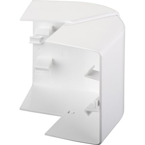 OptiLine 45 goulotte pvc blanc polaire 95 x 55 mm angle extérieur SCHNEIDER ISM10202P (1/2)