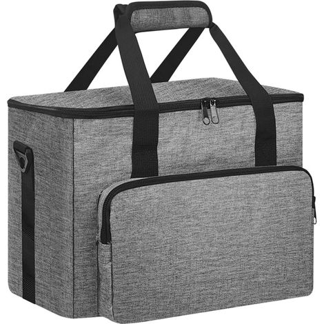 Sac de rangement étanche pour générateur portable avec panneau inférieur rigide et résistant à la poussière pour le transport d'équipements solaires, sac de rangement pour station d'alimentation (1/5)