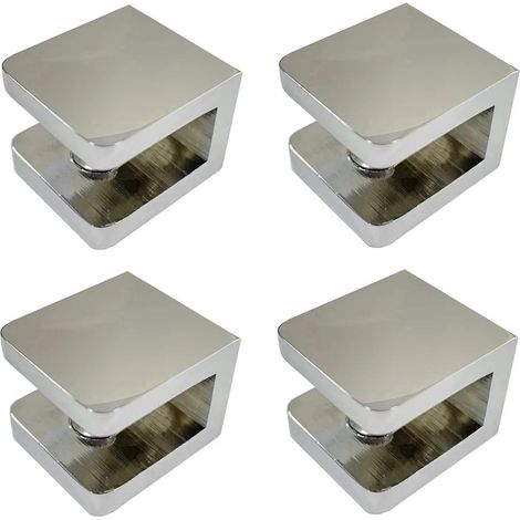 Duschpaneelklemme für Glas – 6–10 mm, quadratisch (1/4)