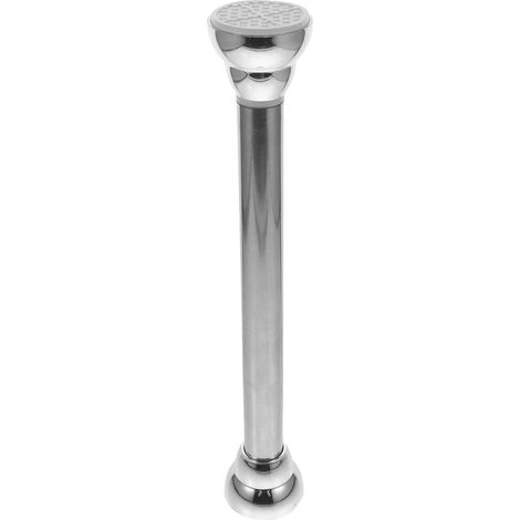 Tringle de douche sans perçage extensible acier inoxydable 45 cm (1/5)