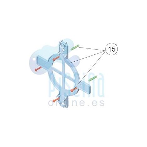 Soporte proyector extraplano. Astralpool (1/2)