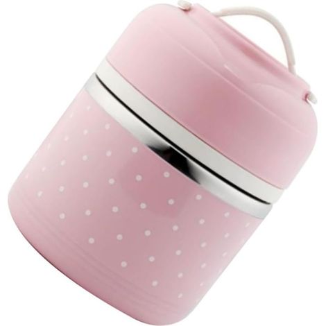 Boîte à bento LIFKOME en acier inoxydable avec couvercle (1/5)