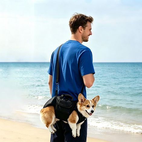 Dog Lift Harness, Recovery Sling for Full Body Support,S  Adjustable Straps, Rehabilitation Vest to Pets Suffering from Joint Injuries,4-9lb (1/5)