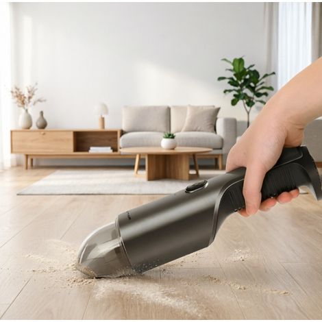 Aspirateur portable sans fil Aigostar haute puissance, aspirateur polyvalent pour maison et voiture, idéal pour éliminer les poils d'animaux (1/2)