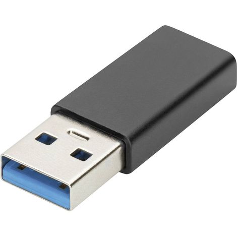 Digitus USB 3.0 Adaptateur [1x USB 3.0 mâle type A - 1x USB-C® femelle] (1/5)