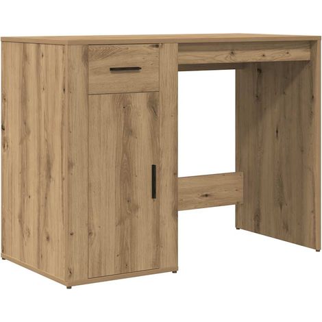 Maison Exclusive - Schreibtisch Artisan-Eiche 100x49x75 cm Holzwe