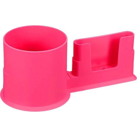 Support 2 en 1 pour SUP/kayak - Porte-gobelet + porte-pagaie avec double trou de drainage - Idéal pour les activités de plein air - Rose (1/5)