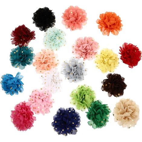 Removable Flower Accessory for Dogs, 20 Pieces in Muslin (1/5)