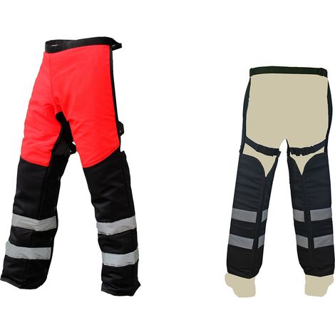 PATTONES - Zahon anticorte para motosierra Clase 2 solapa Talla 2XL