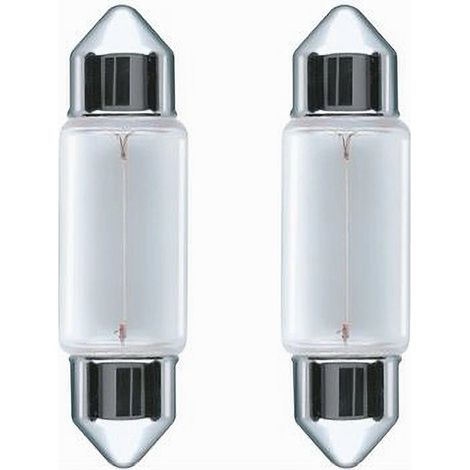 TRADE SHOP - Lampadine Di Posizione Sv8.5 Maxtech L-p065 12v/44mm 5 Watt 2700k Ultra Luminose - (1/3)