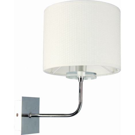 Applique Candellux Estera 21-11473 cromo E14 crema 27cm (1/2)