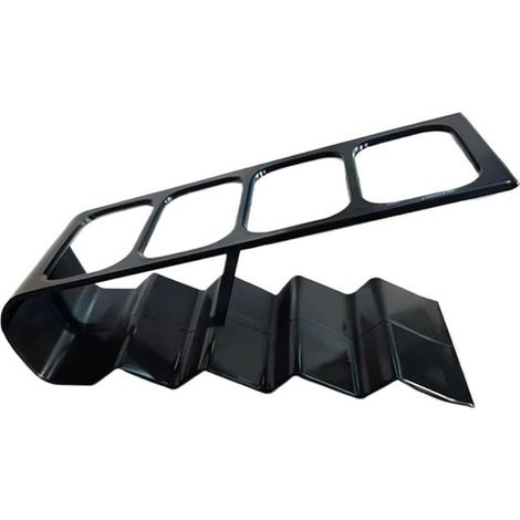 Porte-télécommande - Organisateur de téléphone - Plastique - Étagère de rangement de bureau - Support pour télécommande TV - Convient pour ranger les télécommandes dans le salon - 1874.5 cm - Zwart (1/5)