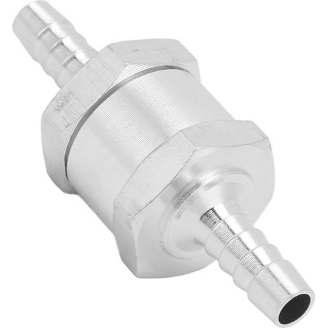 Einweg-Rückschlagventil aus Aluminiumlegierung für Kraftstoff, Benzin, Diesel, Wasser – 6 mm
