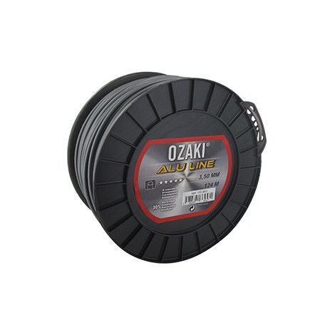Bobina hilo nailon bi-composant OZAKI aluminio line - 3.50mm x 124m - aire tama帽o