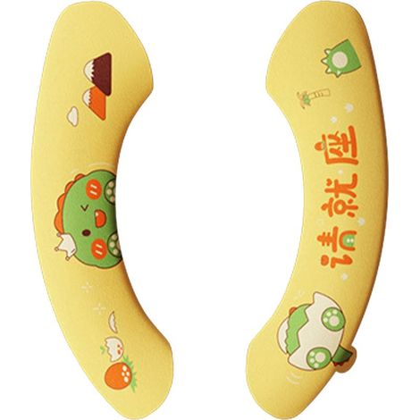 Housses de siège de toilette adhésives, coussin imperméable universel réutilisable quatre saisons pour tous les sièges (1/4)