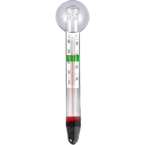 Thermometre Aquarium - Sonde Sans Fil - Ecran Numerique Clair - Pour Aquarium Eau Douce Eau Sale Terrarium - 1 Unite (1/5)