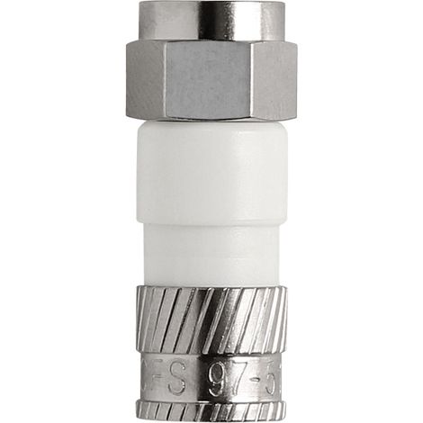 Conector F axing cfs 97-48 acero inoxidable pack 50